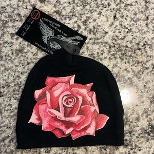 Baby beanie by Pink Axle.